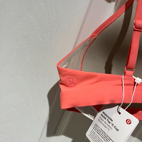 Sz 6 Lululemon Waterside Swim Top *C Cup - Picture 6 of 10
